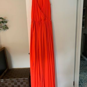 Coral Maxi Dress